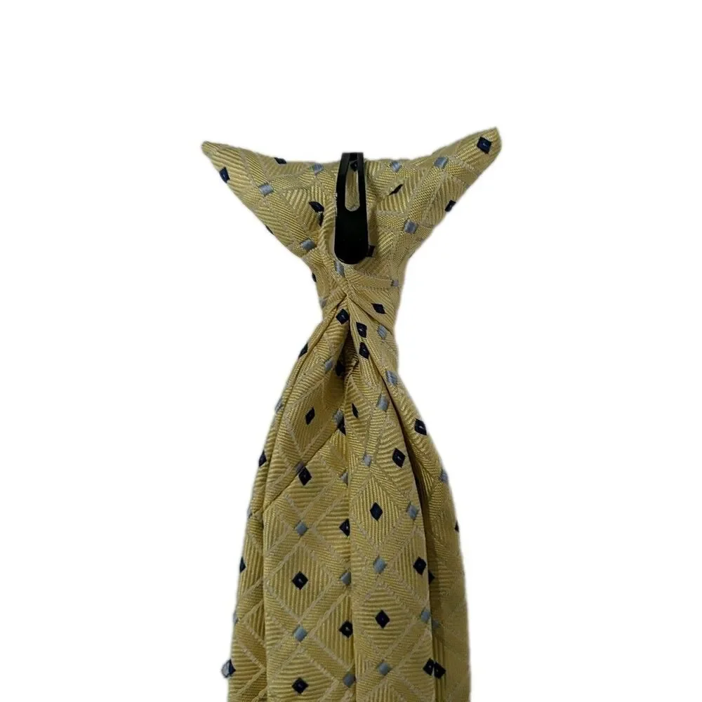 George Youth Tie Clip On Kids Yellow School Events Church 11